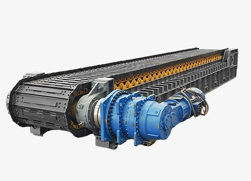 Zásterový podávač pre veľké zaťaženie